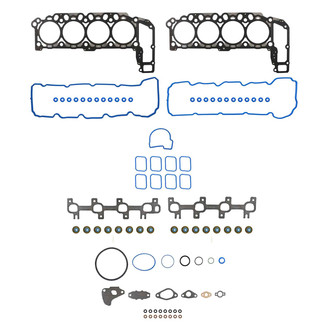 Fel-Pro® - Cylinder Head Gasket Set with PermaDry Molded Rubber Valve Cover Gasket