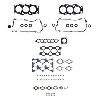 Fel-Pro® - Cylinder Head Gasket Set with PermaDry Molded Rubber Valve Cover Gasket