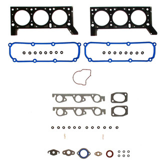 Fel-Pro® - Cylinder Head Gasket Set with PermaDry Molded Rubber Valve Cover Gasket