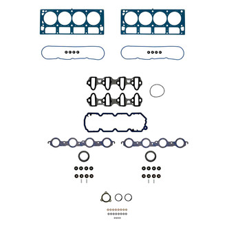 Fel-Pro® - Cylinder Head Gasket Set with PermaDry Molded Rubber Valve Cover Gasket