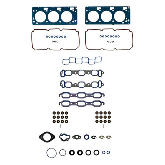Fel-Pro® - Cylinder Head Gasket Set with PermaDry Molded Rubber Valve Cover Gasket