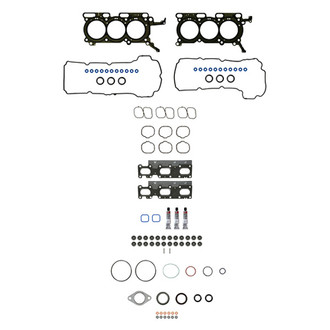 Fel-Pro® - Cylinder Head Gasket Set with PermaDry Molded Rubber Valve Cover Gasket