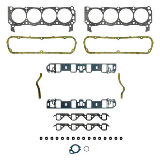 Fel-Pro® - Cylinder Head Gasket Set without Intake Manifold Gaskets & Exhaust Pipe Packing