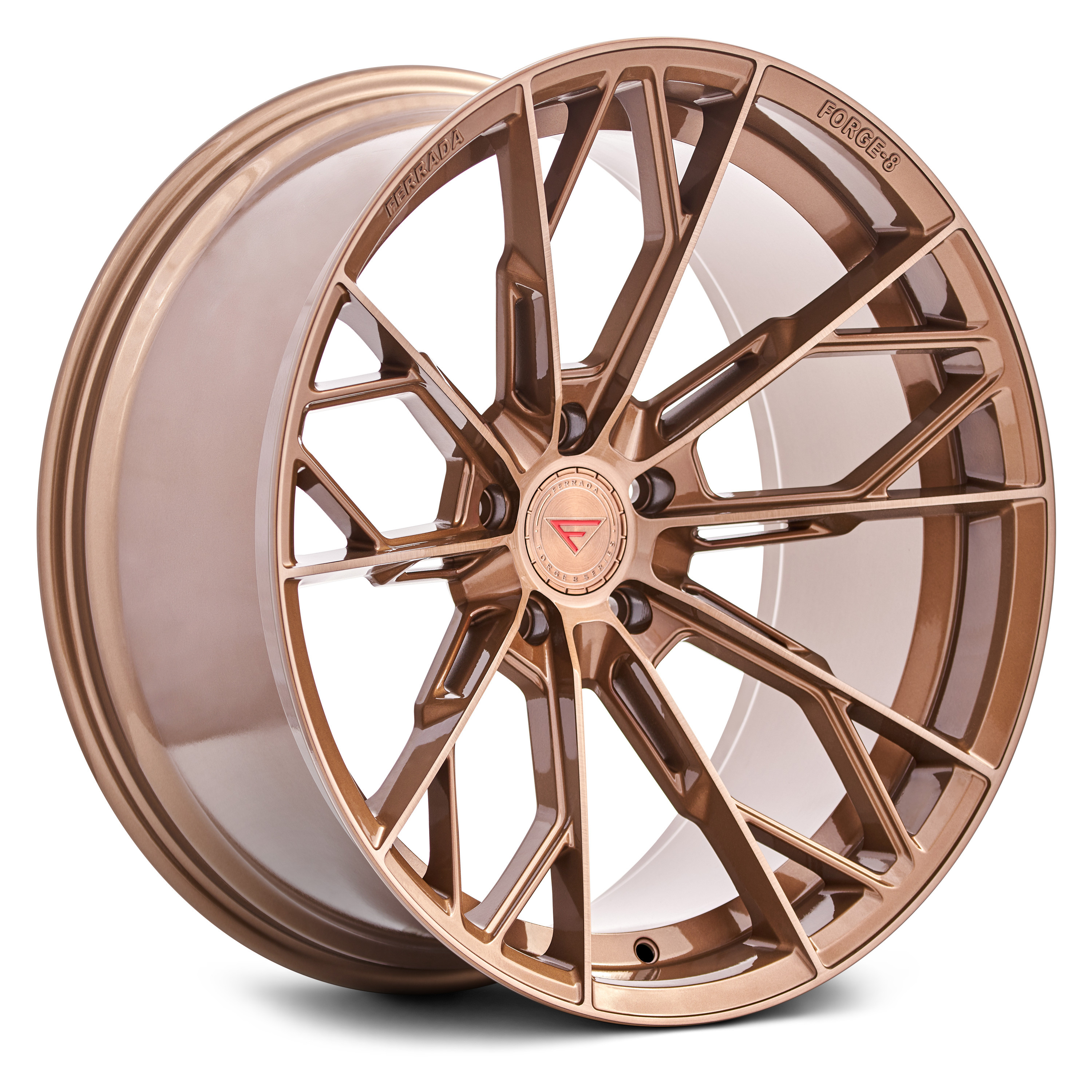 イタリアブランド FIR ホイール FERRADA® FORGE-8 FR11 Wheels - Brushed Cobre Rims - FR1120105120BC40