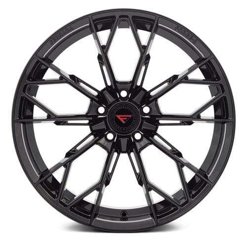 FERRADA® FORGE-8 FR11 Wheels - Obsidian Black Rims - FR11201055114OB25