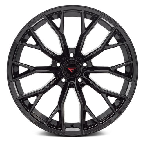 FERRADA® FORGE-8 FR9 Wheels - Obsidian Black Rims - FR922125112OB25