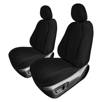 FH Group® - Neoprene 1st Row Black Custom Seat Covers