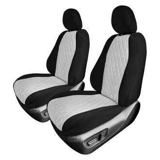 FH Group® - Neoprene 1st Row Black & Gray Custom Seat Covers