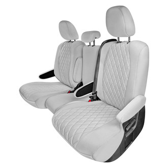 FH Group® - Neoprene 2nd Row Gray Custom Seat Covers