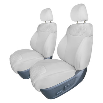 FH Group® - Neoprene 1st Row Gray Custom Seat Covers