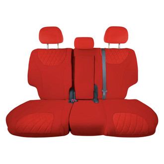 FH Group® - Neoprene 2nd Row Red Custom Seat Covers
