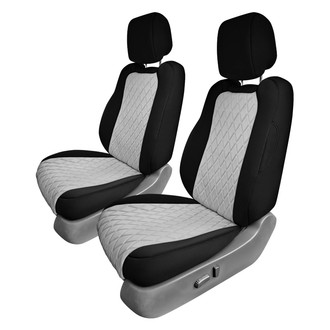 FH Group® - Neoprene 1st Row Black & Gray Custom Seat Covers
