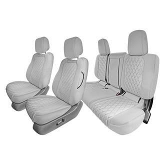 FH Group® - Neoprene 1st and 2nd Row Gray Custom Seat Covers