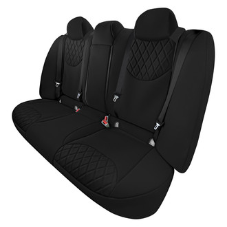 FH Group® - Neoprene 2nd Row Black Custom Seat Covers