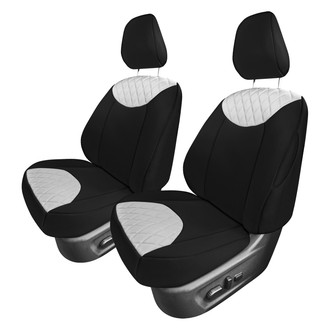 FH Group® - Neoprene 1st Row Black & Gray Custom Seat Covers
