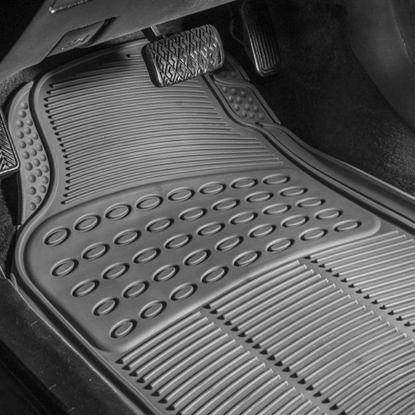  FH Group® - High Quality ClimaProof™ Gray Floor Mat Set