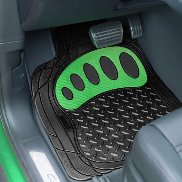  FH Group® - Trimmable ClimaProof™ Green Floor Mat Set