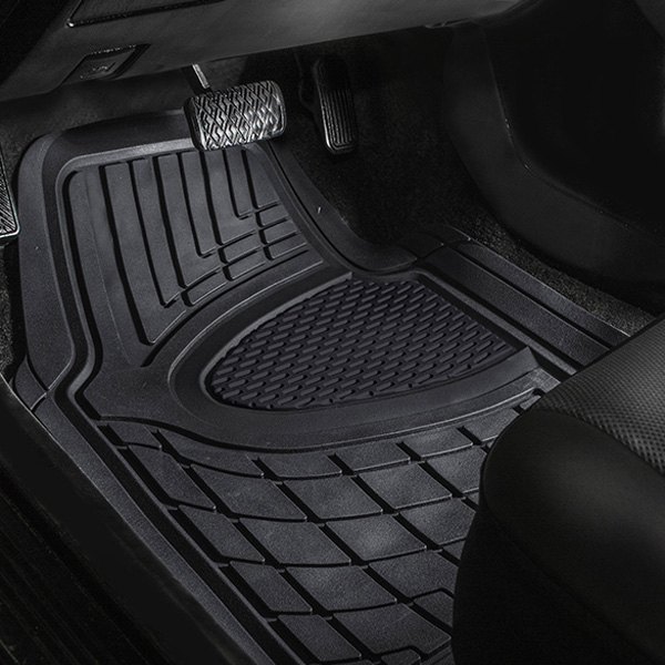  FH Group® - Premium Black Floor Mat Set