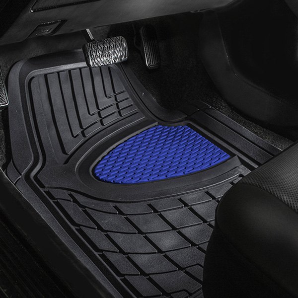  FH Group® - Premium Blue Floor Mat Set