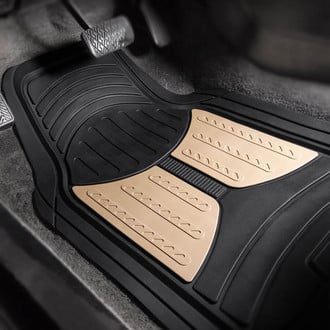 FH Group® - Trimmable ClimaProof™ Monster Eye Rubber Floor Mat Set