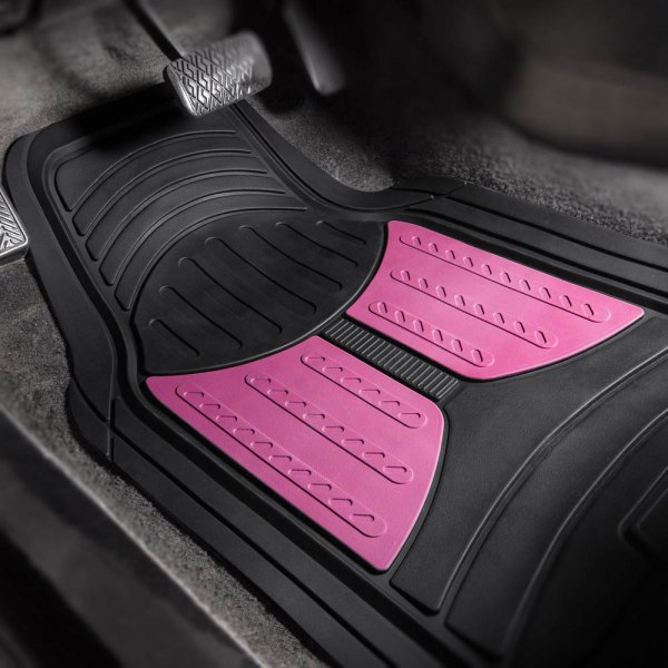  FH Group® - Trimmable ClimaProof™ Monster Eye Pink Floor Mat Set