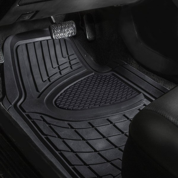  FH Group® - Trimmable ClimaProof™ Black Floor Mat Set