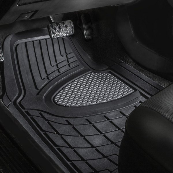  FH Group® - Trimmable ClimaProof™ Gray Floor Mat Set