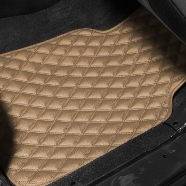  FH Group® - Luxury Beige Floor Mat Set