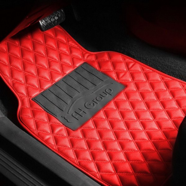  FH Group® - Luxury Red Floor Mat Set
