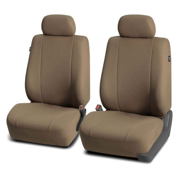  FH Group® - 1st Row Supreme Cloth 1st Row Taupe Seat Covers
