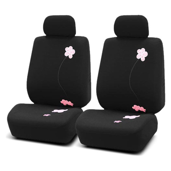  FH Group® - 1st Row Floral 1st Row Black Seat Covers