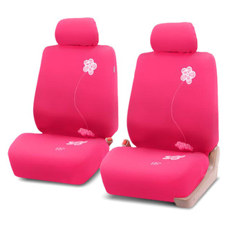 FH Group® - Floral 1st Row Pink Seat Covers