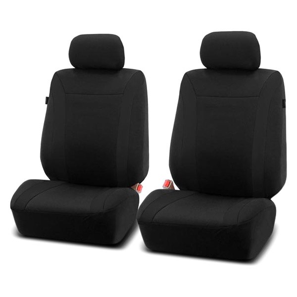  FH Group® - 1st Row Cosmopolitan 1st Row Black Seat Covers