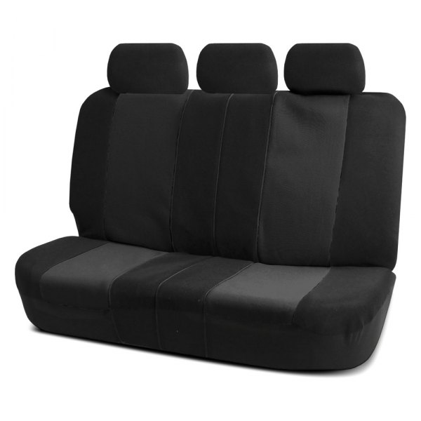  FH Group® - 2nd Row Premium Fabric 2nd Row Black Seat Covers