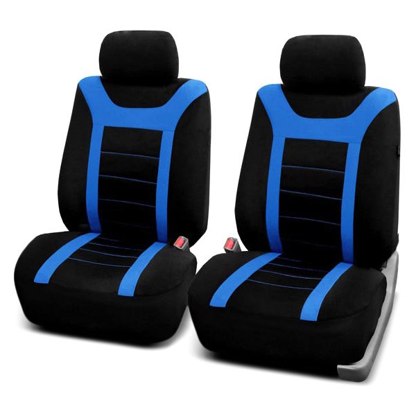  FH Group® - 1st Row Sports 1st Row Black & Blue Seat Covers