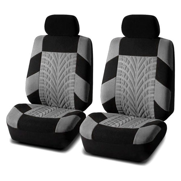  FH Group® - 1st Row Travel Master 1st Row Black & Gray Seat Covers