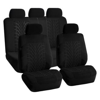FH Group® - Travel Master 1st & 2nd Row Black Seat Covers