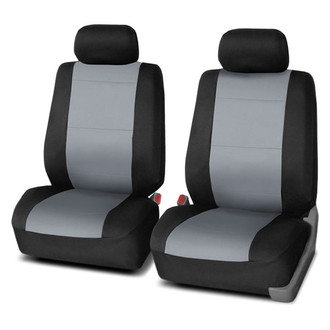 FH Group® - Neoprene 1st Row Black & Gray Seat Covers