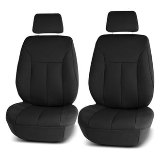 FH Group® - Neoprene Ultraflex 1st Row Black Seat Covers