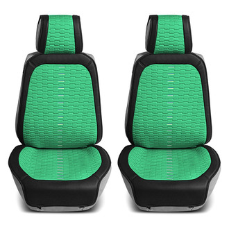 FH Group® - Colorful Ultra 1st Row Black & Mint Seat Cushions