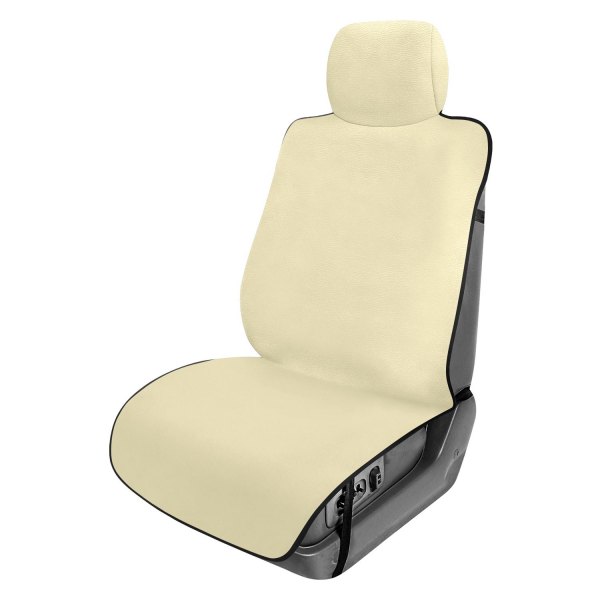  FH Group® - Beige Faux Leather 1st Row Beige Seat Protector