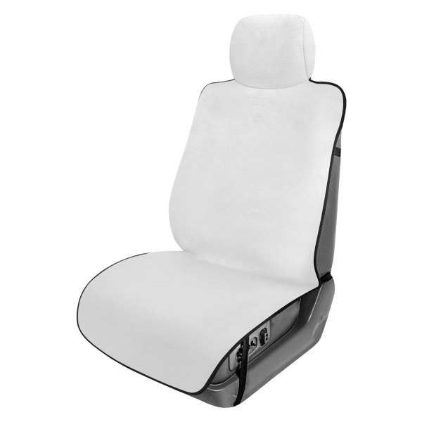  FH Group® - Gray Faux Leather 1st Row Gray Seat Protector