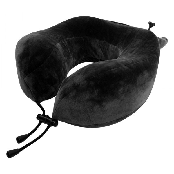 FH Group® - Ultimate Comfort Memory Foam Travel Neck Pillow, Black