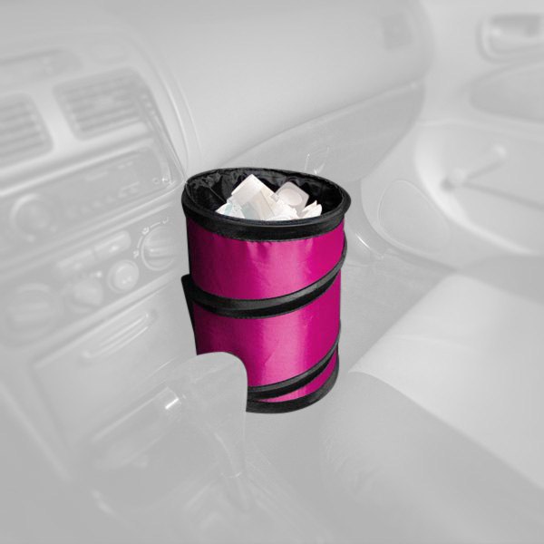 FH Group® - Small Pink Collapsible Trash Can