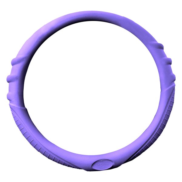 FH Group® - Silicone Purple Steering Wheel Cover with Grip Marks