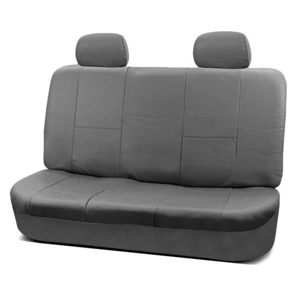  FH Group® - 2nd Row PU Leather 2nd Row Gray Seat Covers