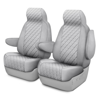 FH Group® - Neoprene 1st Row Gray Custom Seat Covers