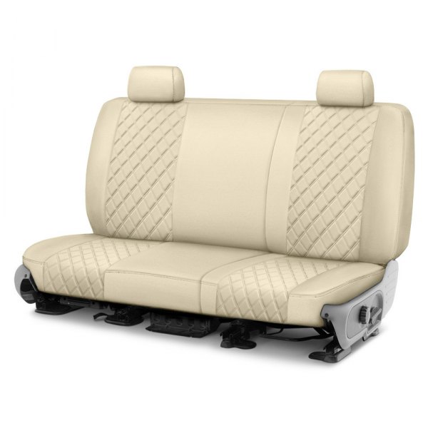  FH Group® - 2nd Row Beige Neoprene 2nd Row Beige Custom Seat Covers