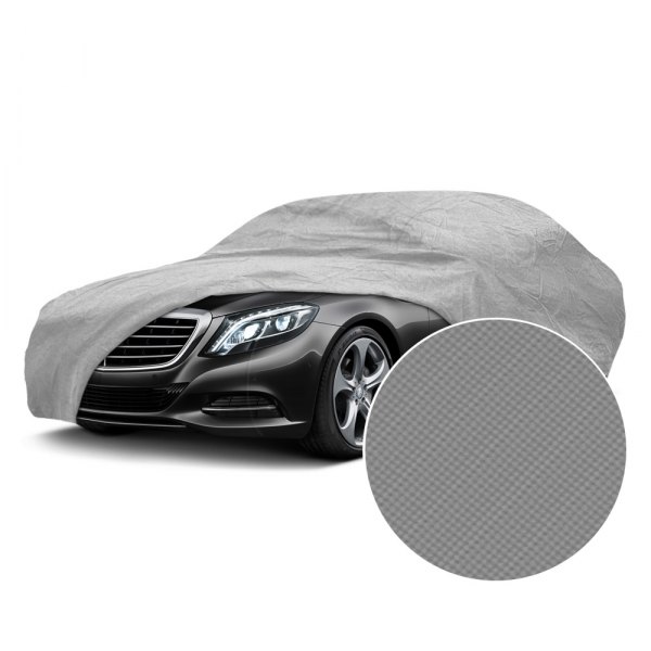 FH Group® - Non-Woven Water Resistant Protective Gray Car Cover