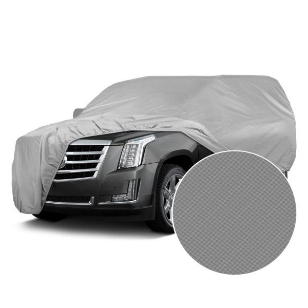 FH Group® - Non-Woven Water Resistant Protective Gray Car Cover
